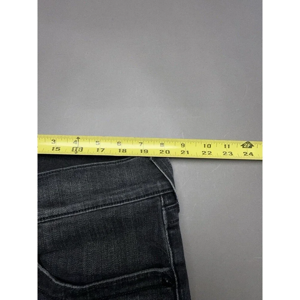 True Religion Marco Relaxed Taper Mens Black Denim Jeans 38x32